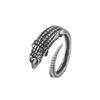 Nuevo Anillo de Cocodrilo para Mujer Animal Pequeño Joyería Linda Anillo de Unicornio Europeo y Americano Venta al por Mayor Tamaño Ajustable