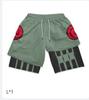 Shorts da Série Dragon Ball Estampa Digital 3D Calças de Praia de Camada Dupla para Adultos E-commerce Transfronteiriço Amazon Quente Fábrica