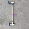 Medidor de Nível de Líquido Xunling Tubo de Vidro Rosca/Flange de Aço Inoxidável X29W/X49W-16P Medidor de Nível de Óleo Medidor de Nível de Água Torneira Válvula