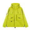 Casaco Trench Coat Masculino Jaqueta Tendência ao Ar Livre Corta-vento com Capuz Parka Zíper Trench Coat Masculino Outono Novo Estilo