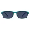 Gafas de Sol Populares de Moda para Hombre Transfronterizas, Gafas Personalizadas de Montura Cuadrada, Gafas de Sol Retro Metálicas de Alta Gama de Moda para Mujer
