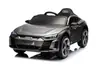 Carro elétrico infantil Audi de quatro rodas com controle remoto, carrinho de bebê para duas pessoas para meninos e meninas