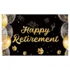 Tela de Fondo para Fiesta de Jubilación Tapices Pancarta de Festival Pancarta Decorativa de Atmósfera de Festival de Comercio Exterior Pancarta Personalizada Exterior