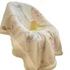 Cobertor de pelúcia de cordeiro com ar condicionado para cochilo de escritório, cartoon espesso, para quarto de casa, manta de veludo de leite para sofá
