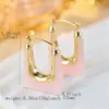 Pendientes de Aleación de Acrílico Estilo Europeo Coreano Accesorios para Orejas Estilo Francés Retro Simple Aretes de Perla Aros