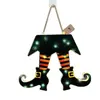 Decoração de Festa de Halloween Placa de Luz LED Abóbora Morcego Pendurado na Porta Festival dos Fantasmas Arranjo de Cena Pingente Pendurado Luz de Ambiente