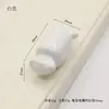 Manijas de Puerta de Gabinete de Cerámica Coloridas, Manijas Simples de Agujero Único con Forma de Caramelo para Gabinete, Armario, Cajón, Manijas de Tapa de Botella