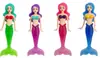 Juguetes de Verano Transfronterizos Sirena de Buceo Piscina Infantil Entrenamiento Juego Acuático Sirena de Cabello Corto Juguete de Buceo