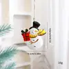 Natal Decorações de Natal Enfeites de Árvore de Natal Papai Noel Boneco de Neve Meias Pingente de Ferro Atacado Transfronteiriço