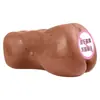 Masturbador Jiuai Marrom Mastro de Avião, Corpo Inferior Nádegas, Bunda Grande, Dispositivo de Masturbação Masculina, Brinquedo Sexual