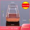 Universal Edge Cover Feltro Silicone Chair Mat Mute Thicked Non-Slip Universal Protective Cover Estilo Europeu Mesa de Jantar Foot Cover