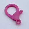 Suministro directo de fábrica acrílico orificio colgante plástico broche de langosta diy con hebilla de cadena para mascarilla collar decorativo