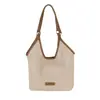 Bolso de Hombro Nuevo de Gran Capacidad Transfronterizo 2025 Bolso para Mujer Portátil Simple Bolso de Axila Bolso Tote Casual para Viajes y Uso Diario