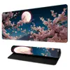 Fornecimento Direto da Fábrica Venda Quente Transfronteiriça Tapete para Mesa de Computador Estilo Japonês Ilustração Samurai Tapete para Mouse Gamer Grande Tapete de Mesa de Alto Padrão
