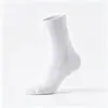 Calcetines de Algodón Transpirables de Malla para Hombre de Verano, Antibacterianos, Desodorantes, Absorbentes de Sudor, de Media Pantorrilla, Color Sólido, Calcetines Deportivos de Algodón