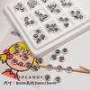Cuentas de cuatro vías DIY, lazo de cuentas, joyería hecha a mano, cuentas sueltas hechas a mano, accesorios, lindo colgante para teléfono móvil, collar, decoración