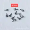 Colgante de Flor de Loto de Plata Sanqi de Plata Vieja de Shanxi Pequeñas Flores Accesorios Componentes para Manualidades y Joyería DIY