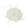 Sombrero Nupcial Retro de Pasarela Europea y Americana Malla Pluma Accesorios para el Cabello Pluma Banquete Flor para la Cabeza Tocado Suministro Transfronterizo Venta al por Mayor