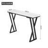Mesa y silla de patas altas con placa de roca nórdica, mesa de bar para restaurante, cafetería, tienda de té con leche, mesa de gerente de tienda de refrigerios