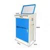 Gabinete de Controle Inclinado Estilo Console PLC Caixa de Distribuição de Controle Caixa de Distribuição Gabinete de Inversor Caixa de Fiação Tela Sensível ao Toque Gabinete Elétrico
