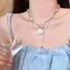 Collar de Verano con Diseño Único Transfronterizo de Conchas y Caracolas con Borlas, Estilo Vacacional, Versátil y Elegante de Gama Alta de Nicho