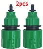 Conector de grifo al por mayor de fábrica, accesorios para equipos de riego de invernaderos de jardín, conector universal, conector rápido de tubería de agua.