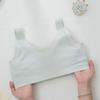 Ropa Íntima sin Costuras para Mujer, Talla Grande, Fina, Senos Grandes, Fresca, Transpirable, Tiras de Gel, Sujetador Chaleco de Soporte Suave