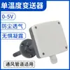 Sensor Transmissor de Temperatura e Umidade Tipo Tubo Alta Precisão Corrente Tensão 4-20mA Velocidade do Ar Fresco Medidor de Temperatura e Umidade de Duto