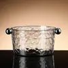 Contenedor de cubo de hielo para cubitos de hielo bar ktv comercial cubo de almacenamiento acrílico cubo pequeño para cerveza doméstico cubo de almacenamiento