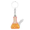 Nuevos Elementos de Matemáticas Químicas Llavero Termorretráctil Matraz Vasos Medidores Equipo Resina Acrílico Joyería Colgante
