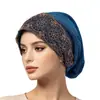 Gorro Pañuelo de Cabeza con Parches de Encaje Sombrero de Encaje Sintético con Borde Elástico para la Cabeza Gorro Postparto para Mujer Transpirable de Poner
