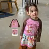 Ropa Infantil ZheLi Conjunto de Otoño para Niñas 2026 Camiseta de Manga Larga de Otoño Infantil con Dibujos Pantalones de Pierna Ancha Ropa para Bebés Niñas Clase A