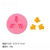 Molde de Silicone para Bolo de Chocolate DIY Decoração 4 Girassóis Mel de 3 Abelhas Colmeia Conjunto de Ferramentas de Confeitaria