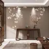 Papel tapiz de flores y pájaros estilo chino Centro de Salud estilo chino Sala de Té restaurante fondo estilo antiguo aula de guzheng Papel tapiz fotográfico Hanfu