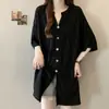 Camiseta de Manga Corta con Cuello en V y Estampado de Estrellas Texturizado para Mujer Talla Grande, Nueva Moda Primavera/Verano 2025, Top Delgado Adelgazante, Ropa de Moda para Mujer