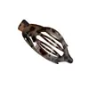 Set Transfronterizo Clip para el Cabello de Plástico Ps Esmerilado Sin Rastro Estampado de Leopardo Simple Clip de Tiburón Accesorio para el Cabello de Pato para la Parte Posterior de la Cabeza
