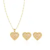 Collar de Corazón de Diamante Completo Nuevo Transfronterizo Europeo y Americano Aretes con Forma de Corazón para Mujer Diseño de Nicho de Venta Caliente en Douyin Joyería de Gama Alta