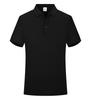 Macacão polo de malha de verão com lapela masculino e feminino camisa cultural bordado com logo roupa de trabalho camisa publicitária para grupo