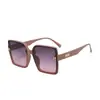 Gafas de Sol Cuadradas Estilo Urbano Forma de H con Protección UV para Hombres y Mujeres, Gafas de Sol de Marco Grande Adelgazantes de Moda que Hacen que la Cara Parezca Más Pequeña