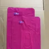 Almohada Inflable Rectangular Flocada, Almohada Inflable Portátil, Cojín de Soporte Lumbar para Siestas de Viaje, Personalizable con Logo, Al por Mayor
