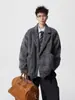 Chaqueta Corta de Lana Estilo Old Money para Hombre Invierno Retro Versátil Top de Gama Alta Marca Trendy Americana Chaqueta de Pareja