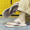 Chanclas para Hombre Verano Ropa Exterior Sandalias Antideslizantes Playa al Aire Libre Sandalias de Suela Gruesa Chanclas de Suela Blanda para Hombre