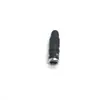 Conector Macho Preto para Eletroforese 8 PIN Autotravante Push-Pull Redondo 2K Conector Macho Aviação 2K 8 PIN