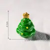 Decoraciones navideñas en miniatura con adorables cachorros y cerditos jugando en la nieve, accesorios para manualidades, mini figuras de escritorio