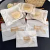 Bolsa para Mooncake Sello de Máquina Color Dorado Claro Xuyue, Bolsa para Empaque de Mooncake del Festival de Mediados de Otoño, Bolsa para Alimentos, Mooncake de Piel de Nieve, Empaque de Pastelillo de Yema de Huevo