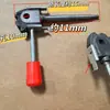 Piezas de máquinas textiles, máquina bobinadora, bastidor contador de máquina anti-bobinado eje pequeño, anillo de cuero de husillo, cabeza de plástico, manija de husillo