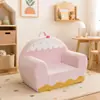 Sofá de dibujos animados para niños personalizado por el fabricante, asiento suave de esponja para bebé lindo, cojín suave para zona de lectura, sofá pequeño al por mayor