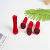 Capas de feltro para pés de cadeiras e mesas, tricotadas de alta elasticidade, antiderrapantes, resistentes ao desgaste e redutoras de ruído, para proteção dos pés de cadeiras e bancos, adequadas para uso doméstico e diário