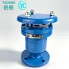 Válvula de Escape de Porta Única P41X Micro Flange Rápida Aço Inoxidável 304 Aço Carbono Rosqueada Ventilação Automática Liberando Vapor