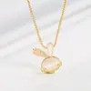 Collar de Conejo con Piedra Ojo de Gato, Cadena para Clavícula de Diseño de Lujo Ligero Nicho para Mujer Verano, Modelo Nuevo 2022